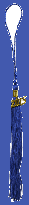 Royal Blue Tassels | 2016 Gold Charm